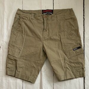 Superdry Core Cargo Shorts Khaki Tan 36 W